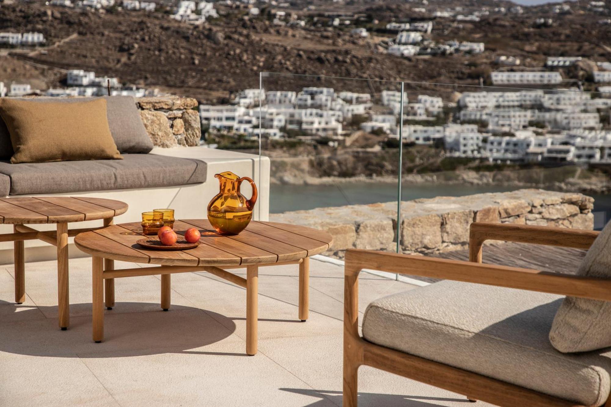 The Skyvilla Mykonos - A Landmark Property With Breathtaking Views Of The Psarou Bay Mykonos Town Eksteriør bilde