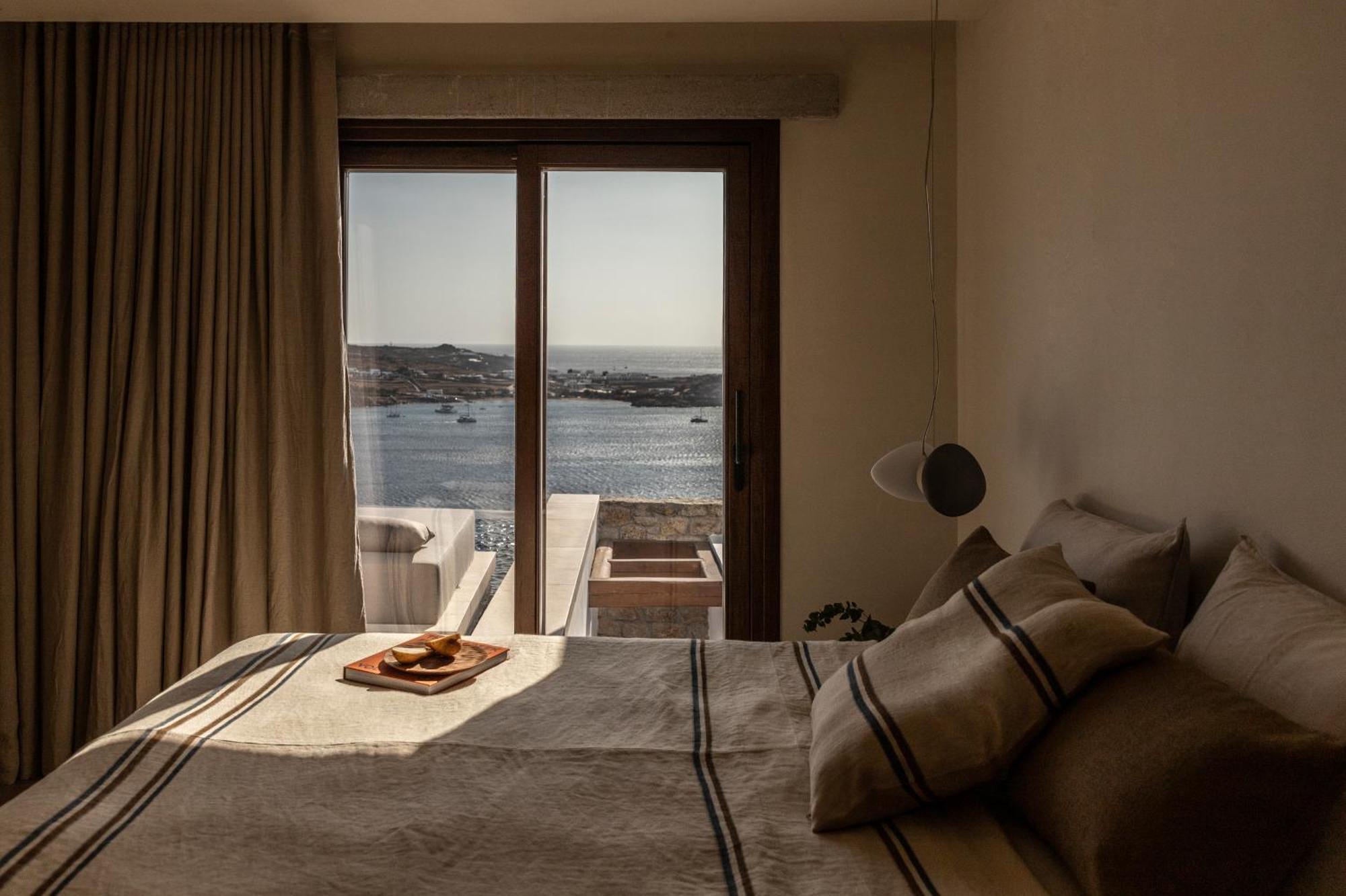 The Skyvilla Mykonos - A Landmark Property With Breathtaking Views Of The Psarou Bay Mykonos Town Eksteriør bilde